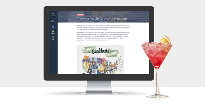 Versus Reviews Gains 180 Backlinks with Cocktail Map Campaign